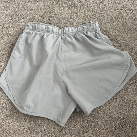 Nike Light Gray Dri Fit Tempo Shorts - Picture 3 of 5
